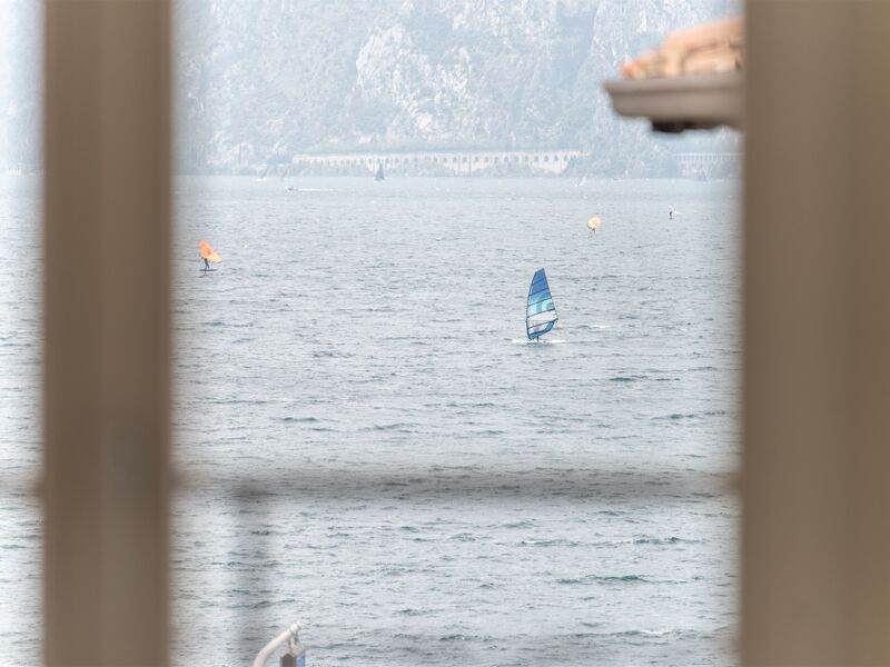 Appartamento attico vista lago